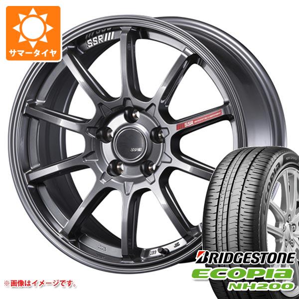 【タイヤ交換対象】サマータイヤ 215/55R17 94V ブリヂストン エコピア NH200 SSR GTV05 7.0-17 タイヤホイール4本セット｜タイヤ１番