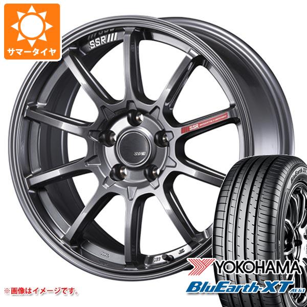 【タイヤ交換対象】サマータイヤ 225/50R18 95V ヨコハマ ブルーアースXT AE61 SSR GTV05 7.5-18 タイヤホイール4本セット