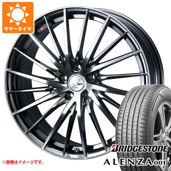 【タイヤ交換対象】サマータイヤ 255/45R20 101W ブリヂストン アレンザ 001 レオニス FR 8.5-20 タイヤホイール4本セット