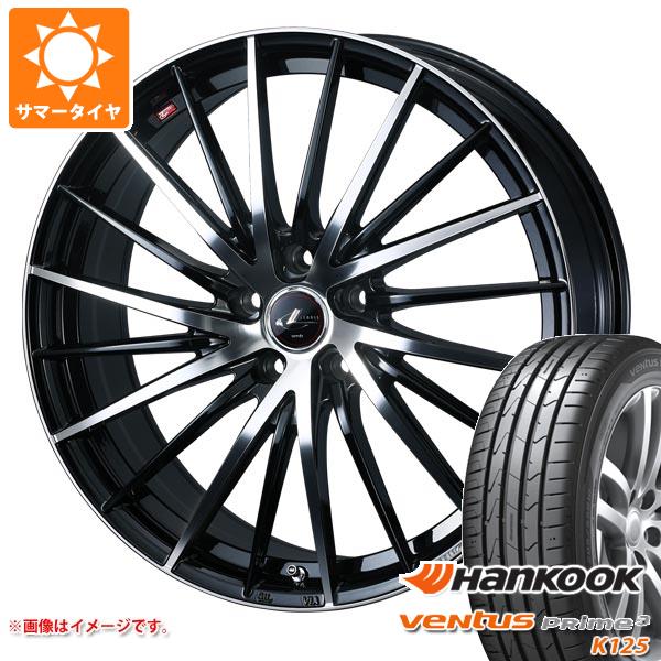 【タイヤ交換対象】サマータイヤ 165/45R16 74V XL ハンコック ベンタス プライム3 K125 レオニス FR 5.0-16 タイヤホイール4本セット｜タイヤ１番