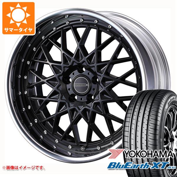 【タイヤ交換対象】サマータイヤ 225/50R18 95V ヨコハマ ブルーアースXT AE61 マーベリック 1613M 7.5-18 タイヤホイール4本セット