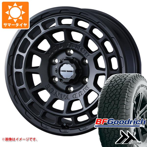 【タイヤ交換対象】ランドクルーザー プラド 150系用 サマータイヤ BFグッドリッチ トレールテレーンT/A 265/65R17 112T アウトラインホワイトレター マッドヴァンスX タイプF 8.0-17 タイヤホイール4本セット｜タイヤ１番