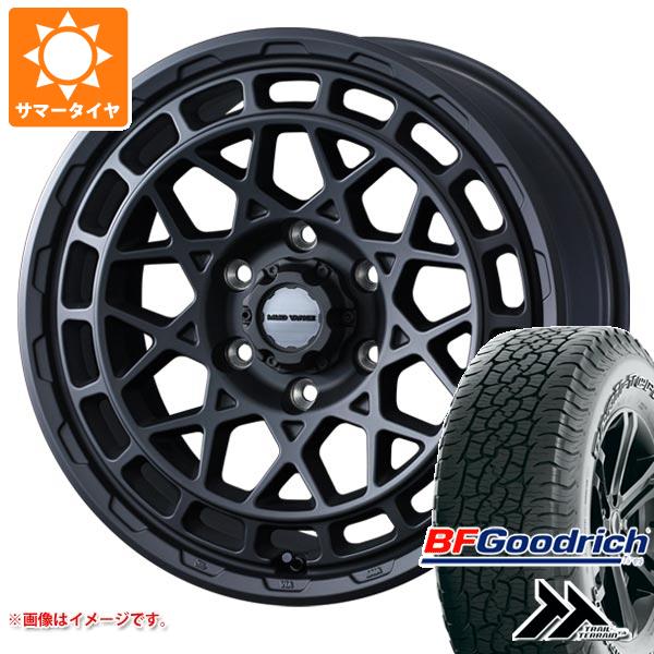 【タイヤ交換対象】ハイラックスサーフ215系用 サマータイヤ BFグッドリッチ トレールテレーンT/A 265/65R17 112T アウトラインホワイトレター マッドヴァンスX タイプM 8.0-17 タイヤホイール4本セット｜タイヤ１番