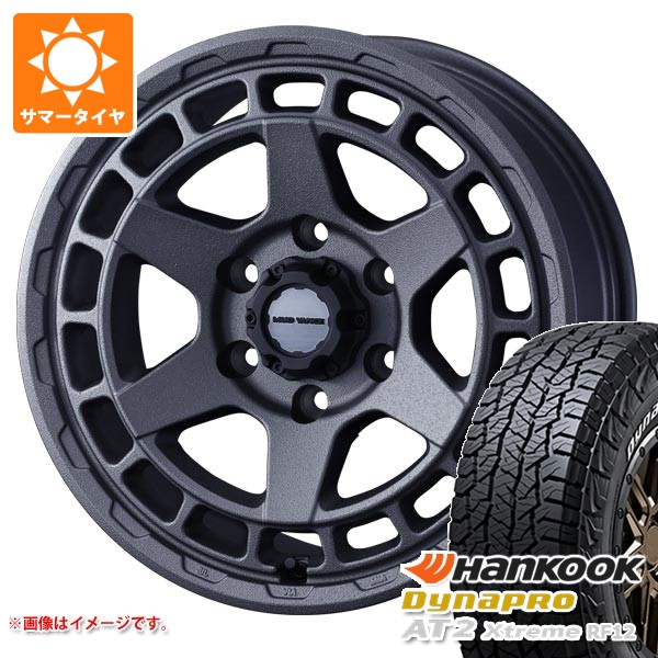 【タイヤ交換対象】5本セット トヨタ FJクルーザー 10系用 2026年製 サマータイヤ ハンコック ダイナプロAT2 エクストリーム RF12 265/70R17 115T ホワイトレター マッドヴァンスX タイプS 8.0-17 タイヤホイール5本セット|タイヤ1番