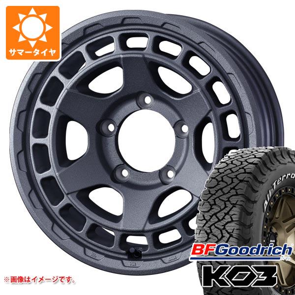 【タイヤ交換対象】ジムニー用 2026年製 サマータイヤ BFグッドリッチ オールテレーンT/A KO3 LT175/80R16 92S ホワイトレター マッドヴァンスX タイプS 5.5-16 タイヤホイール4本セット|タイヤ1番