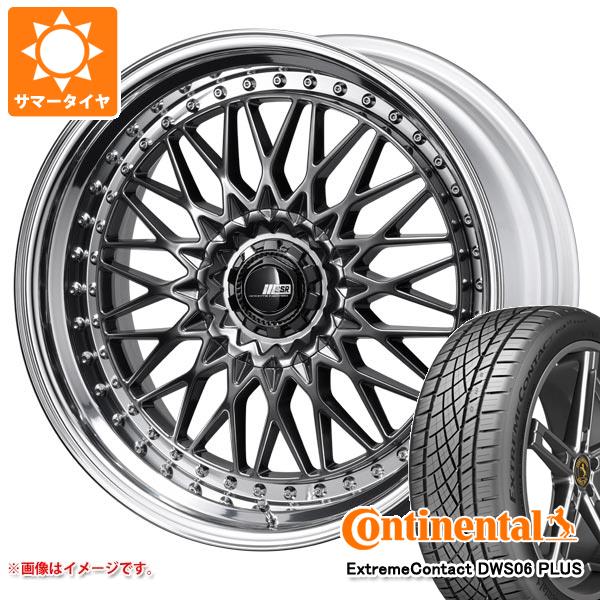 【タイヤ交換対象】サマータイヤ 245/40R20 99Y XL コンチネンタル エクストリームコンタクト DWS06 プラス SSR プロフェッサー メッシュ アンダー 8.5-20 タイヤホイール4本セット
