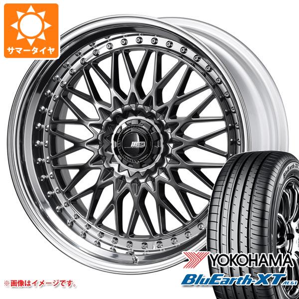 【タイヤ交換対象】サマータイヤ 215/50R18 92V ヨコハマ ブルーアースXT AE61 SSR プロフェッサー メッシュ アンダー 7.5-18 タイヤホイール4本セット