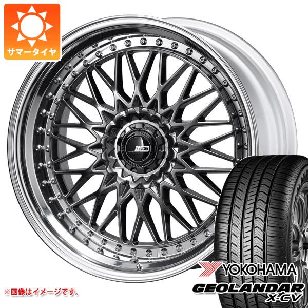 【タイヤ交換対象】サマータイヤ 265/45R21 104W ヨコハマ ジオランダー X-CV G057 SSR プロフェッサー メッシュ アンダー 8.5-21 タイヤホイール4本セット｜タイヤ１番