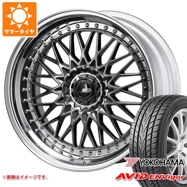 【タイヤ交換対象】サマータイヤ 245/35R21 96W XL ヨコハマ エービッド エンビガー S321 SSR プロフェッサー メッシュ アンダー 8.0-21 タイヤホイール4本セット|タイヤ1番