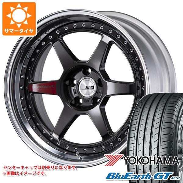 【タイヤ交換対象】サマータイヤ 235/45R18 94W ヨコハマ ブルーアースGT AE51 SSR プロフェッサー SP7 8.0-18 タイヤホイール4本セット