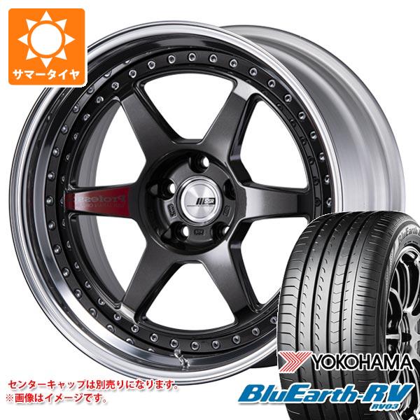 【タイヤ交換対象】サマータイヤ 245/40R19 98W XL ヨコハマ ブルーアースRV RV03 SSR プロフェッサー SP7 8.5-19 タイヤホイール4本セット