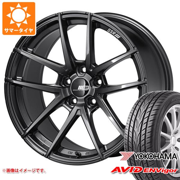 【タイヤ交換対象】サマータイヤ 225/45R19 96W XL ヨコハマ エービッド エンビガー S321 SSR ライナー タイプ10 モノブロック 8.0-19 タイヤホイール4本セット