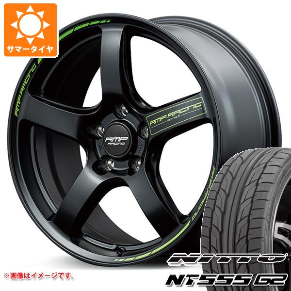 【タイヤ交換対象】サマータイヤ 225/45R17 94W XL ニットー NT555 G2 MID レーシング R50 タイプS 7.0-17 タイヤホイール4本セット