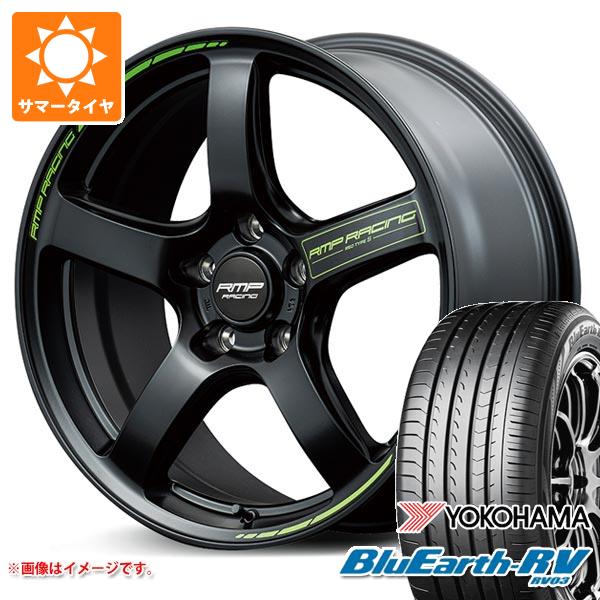 【タイヤ交換対象】サマータイヤ 215/55R17 94V ヨコハマ ブルーアースRV RV03 MID レーシング R50 タイプS 7.0-17 タイヤホイール4本セット|タイヤ1番