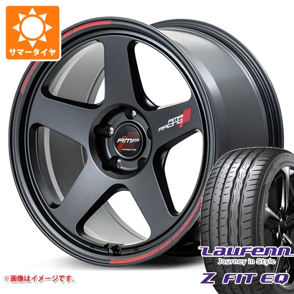 【タイヤ交換対象】サマータイヤ 245/45R18 100Y XL ラウフェン Zフィット EQ LK03 MID レーシング TR50 8.5-18 タイヤホイール4本セット|タイヤ1番