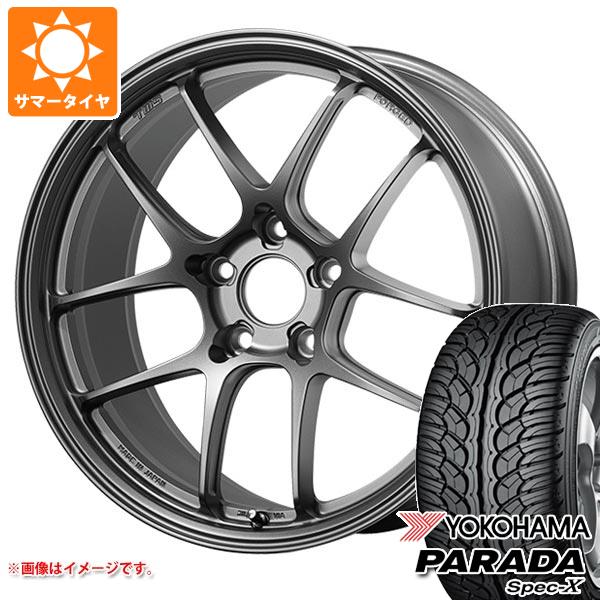 【タイヤ交換対象】サマータイヤ 235/60R18 103V ヨコハマ パラダ スペック-X PA02 TWS モータースポーツ RS339 8.0-18 タイヤホイール4本セット