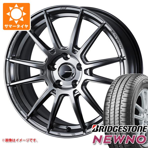 【タイヤ交換対象】2026年製 サマータイヤ 185/60R16 86H ブリヂストン ニューノ ウェッズスポーツ SA-62R 6.5-16 タイヤホイール4本セット