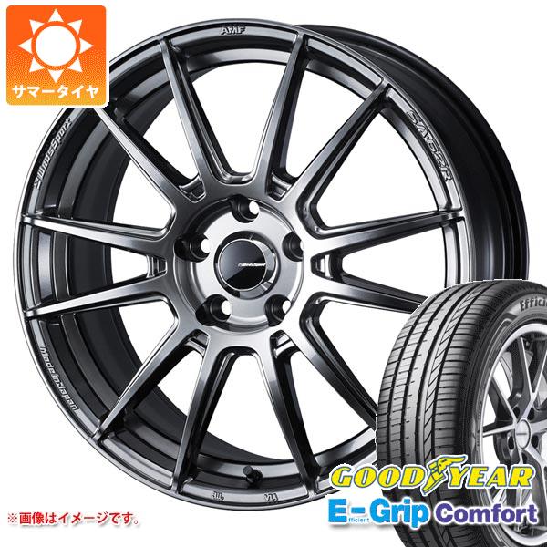【タイヤ交換対象】サマータイヤ 165/50R15 73V グッドイヤー エフィシエントグリップコンフォート ウェッズスポーツ SA-62R 5.0-15 タイヤホイール4本セット｜タイヤ１番