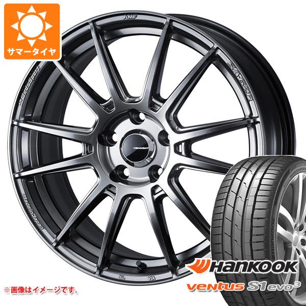 【タイヤ交換対象】2026年製 サマータイヤ 215/45R18 93Y XL ハンコック ベンタス S1 エボ3 K127 ウェッズスポーツ SA-62R 7.5-18 タイヤホイール4本セット｜タイヤ１番 96,635円