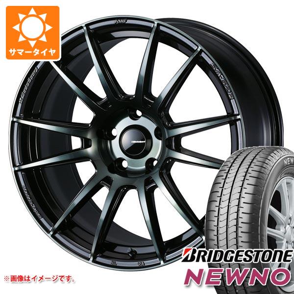 【タイヤ交換対象】2026年製 サマータイヤ 165/65R15 81S ブリヂストン ニューノ ウェッズスポーツ SA-62R 5.0-15 タイヤホイール4本セット|タイヤ1番