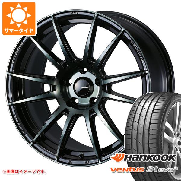 【タイヤ交換対象】サマータイヤ 215/45R17 91W XL ハンコック ベンタス S1 エボ3 K127 AO アウディ承認 ウェッズスポーツ SA-62R 7.0-17 タイヤホイール4本セット｜タイヤ１番
