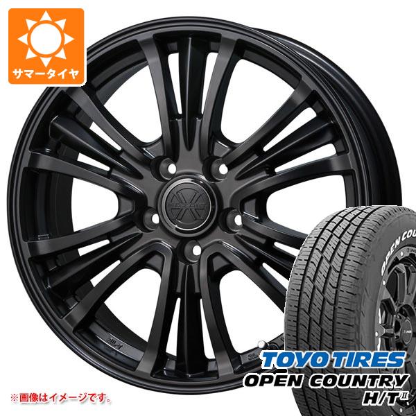 【タイヤ交換対象】ミツビシ デリカD5用 2026年製 サマータイヤ トーヨー オープンカントリー H/T2 215/70R16 100H ホワイトレター バザルト エックスタイプ2 7.0-16 タイヤホイール4本セット｜タイヤ１番