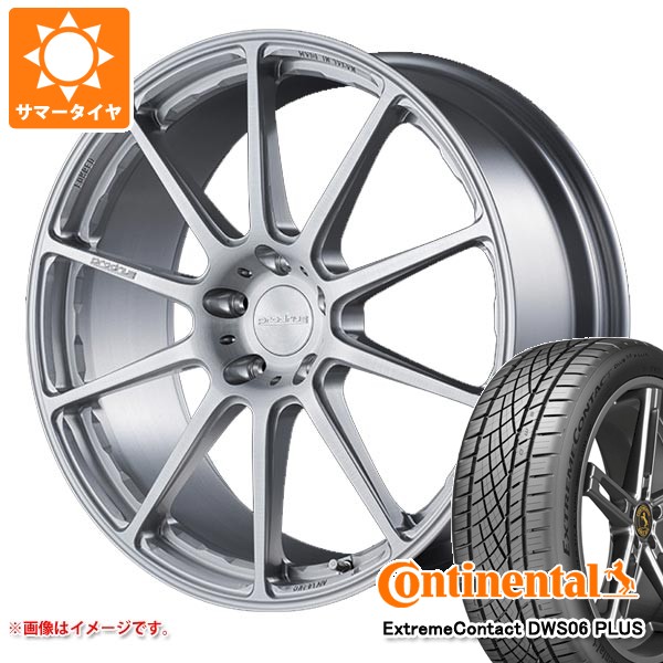 【タイヤ交換対象】サマータイヤ 245/45R19 98Y コンチネンタル エクストリームコンタクト DWS06 プラス プロドライブ GC-0100 8.5-19 タイヤホイール4本セット