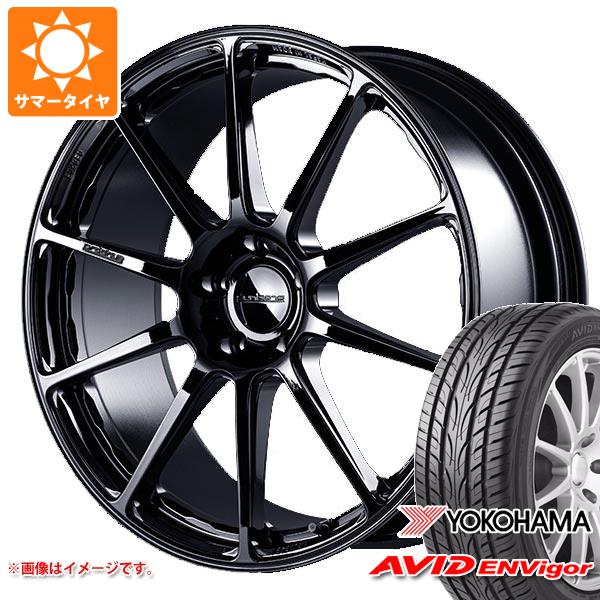 【タイヤ交換対象】サマータイヤ 245/40R19 98W XL ヨコハマ エービッド エンビガー S321 プロドライブ GC-0100 8.5-19 タイヤホイール4本セット