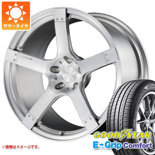 【タイヤ交換対象】サマータイヤ 245/45R19 102W XL グッドイヤー エフィシエントグリップコンフォート プロドライブ GC-05N 8.5-19 タイヤホイール4本セット