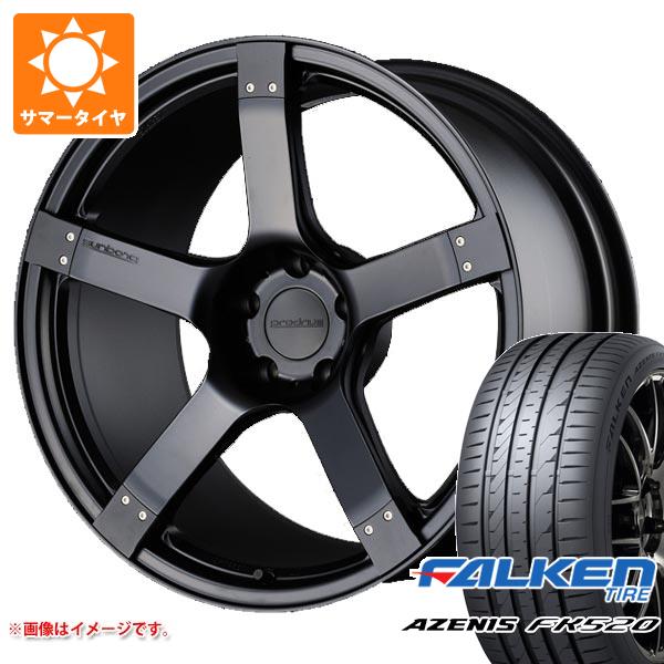【タイヤ交換対象】サマータイヤ 225/45R17 94Y XL ファルケン アゼニス FK520L プロドライブ GC-05N 7.5-17 タイヤホイール4本セット