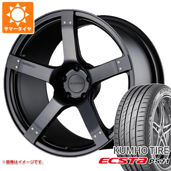 【タイヤ交換対象】サマータイヤ 235/45R18 98Y XL クムホ エクスタ PS71 プロドライブ GC-05N 8.0-18 タイヤホイール4本セット
