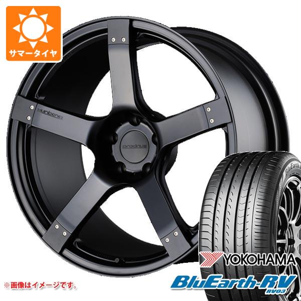 【タイヤ交換対象】2026年製 サマータイヤ 225/50R18 95V ヨコハマ ブルーアースRV RV03 プロドライブ GC-05N 7.5-18 タイヤホイール4本セット