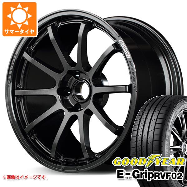 サマータイヤ 225/60R17 99H グッドイヤー エフィシエントグリップ RVF02 レイズ グラムライツ 57NR 7.0-17 タイヤホイール4本セット｜タイヤ１番