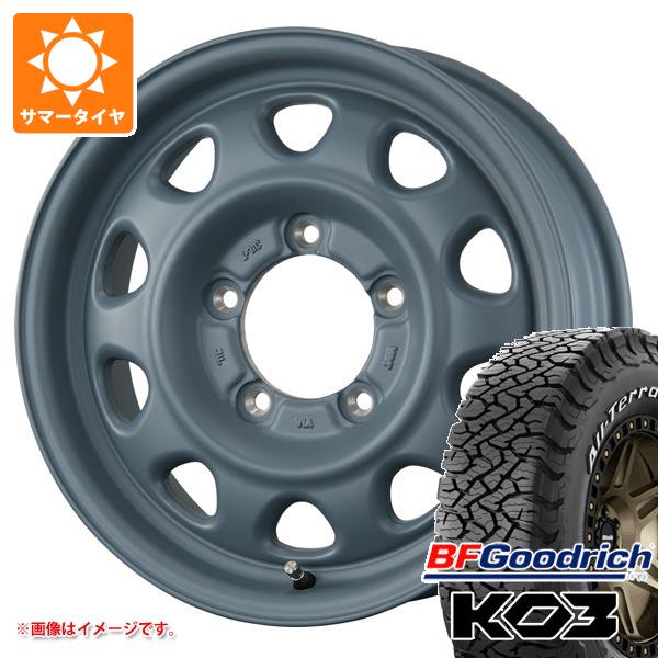 【タイヤ交換対象】ジムニー JB64W用 サマータイヤ BFグッドリッチ オールテレーンT/A KO3 LT225/75R16 115/112S ホワイトレター ランドフット SWZ 5.5-16 タイヤホイール4本セット|タイヤ1番