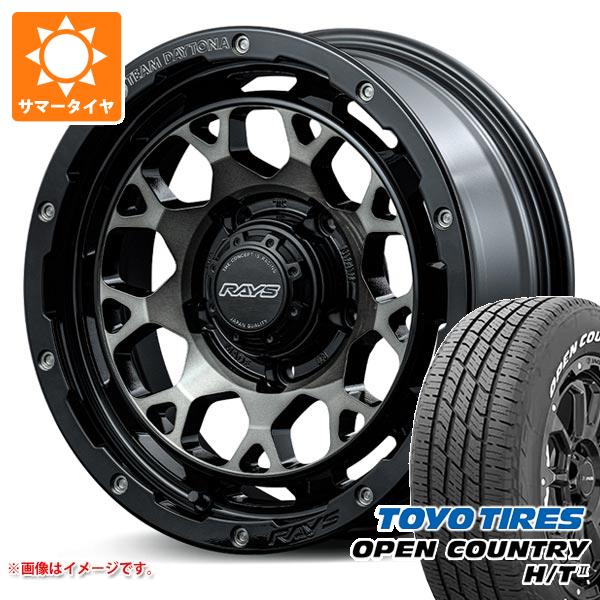 【タイヤ交換対象】5本セット スズキ ジムニーシエラ JB74W用 2026年製 サマータイヤ トーヨー オープンカントリー H/T2 215/70R16 100H ホワイトレター レイズ デイトナ M9+ 6.0-16 タイヤホイール5本セット|タイヤ1番