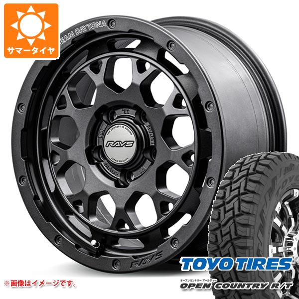 【タイヤ交換対象】T31エクストレイル用 2026年製 サマータイヤ トーヨー オープンカントリー R/T 215/65R16C 109/107Q ホワイトレター レイズ デイトナ M9+ スペックM 7.0-16 タイヤホイール4本セット|タイヤ1番