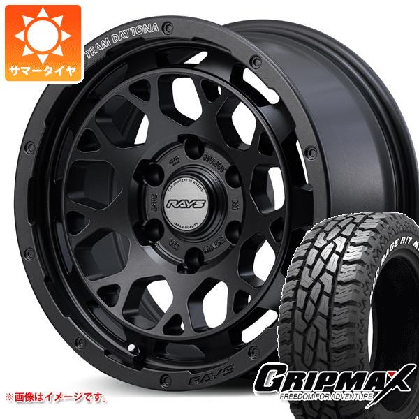 【タイヤ交換対象】サマータイヤ 275/70R17 121/118Q グリップマックス マッドレイジ R/T MAX ホワイトレター レイズ デイトナ M9+ スペックM 8.0-17 タイヤホイール4本セット