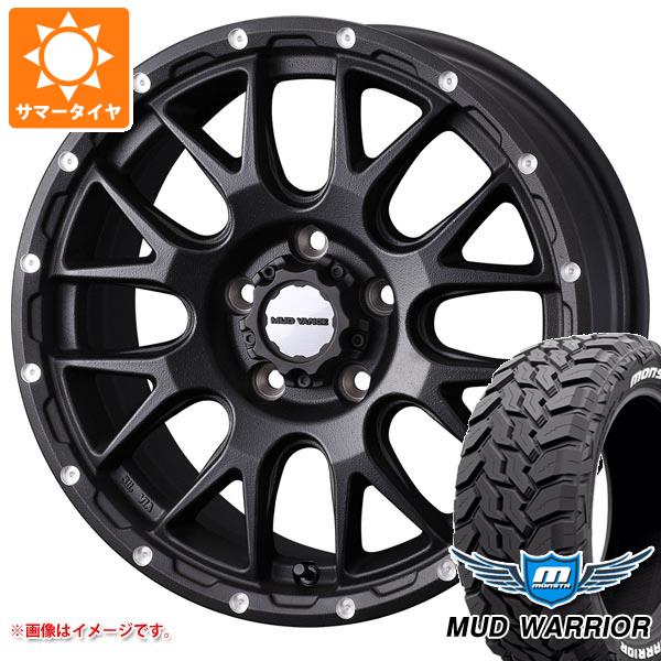 【タイヤ交換対象】RAV4 50系用 サマータイヤ モンスタ マッドウォーリアー LT265/65R17 120/117Q ホワイトレター マッドヴァンス08 7.0-17 タイヤホイール4本セット｜タイヤ１番 107,950円