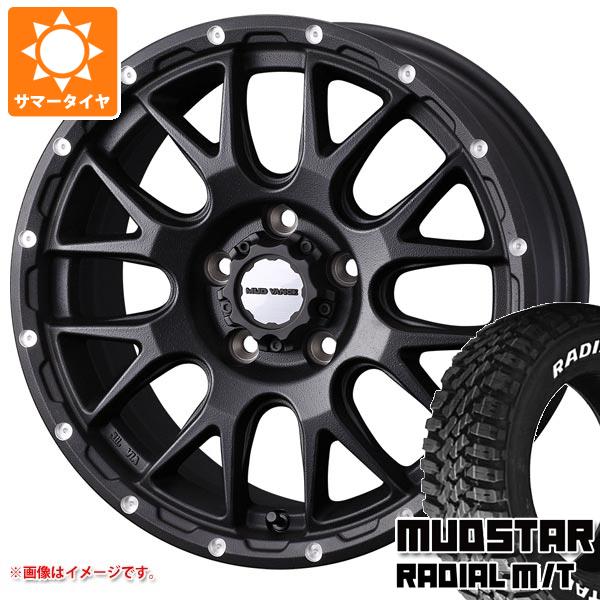 【タイヤ交換対象】サマータイヤ 225/60R17 99T マッドスター ラジアル M/T ホワイトレター マッドヴァンス08 7.0-17 タイヤホイール4本セット｜タイヤ１番