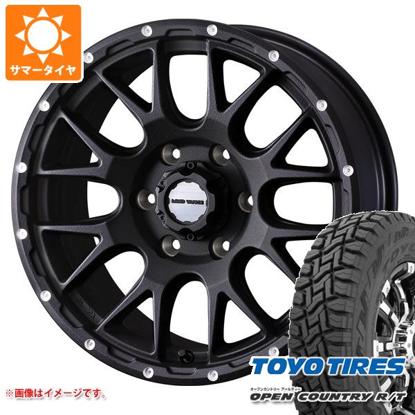 【タイヤ交換対象】ハイエース 200系用 2026年製 サマータイヤ トーヨー オープンカントリー R/T 215/65R16C 109/107Q ホワイトレター マッドヴァンス08 6.5-16 タイヤホイール4本セット｜タイヤ１番