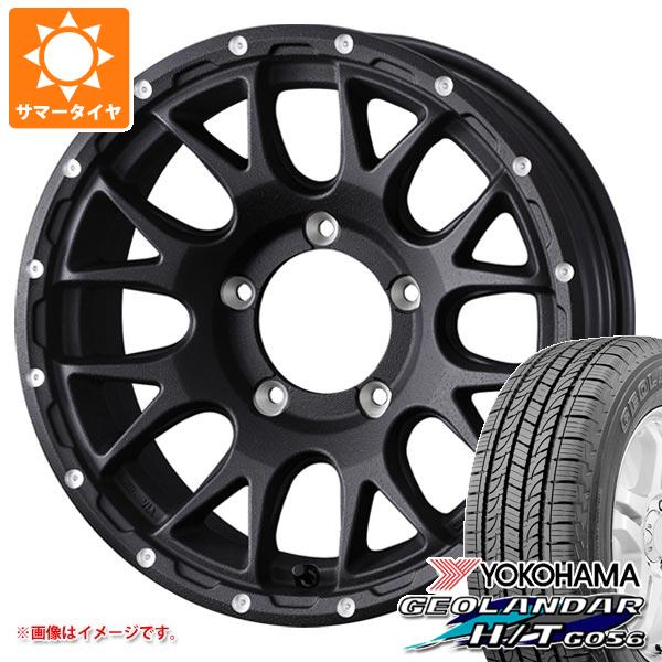 【タイヤ交換対象】5本セット ジムニーシエラ JB74W用 2026年製 サマータイヤ ヨコハマ ジオランダー H/T G056 195/80R15 107/105L LT ホワイトレター マッドヴァンス08 6.0-15 タイヤホイール5本セット|タイヤ1番