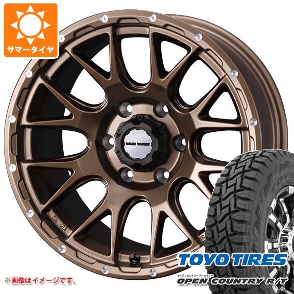 【タイヤ交換対象】ハイエース 200系用 2026年製 サマータイヤ トーヨー オープンカントリー R/T 215/65R16C 109/107Q ホワイトレター マッドヴァンス08 6.5-16 タイヤホイール4本セット|タイヤ1番