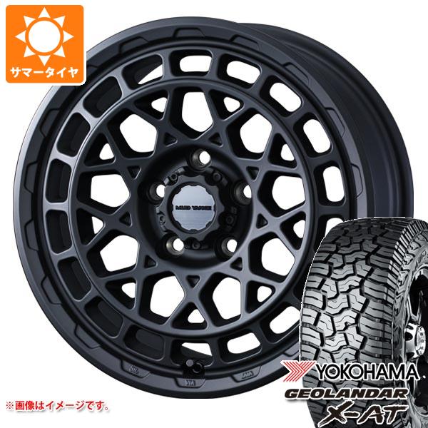 【タイヤ交換対象】デリカD5用 2026年製 サマータイヤ ヨコハマ ジオランダー X-AT G016 LT215/70R16 100/97Q ブラックレター マッドヴァンスX タイプM 7.0-16 タイヤホイール4本セット｜タイヤ１番