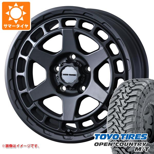 【タイヤ交換対象】RAV4 50系用 サマータイヤ トーヨー オープンカントリー M/T LT225/75R16 103/100Q ホワイトレター マッドヴァンスX タイプS 7.0-16 タイヤホイール4本セット|タイヤ1番
