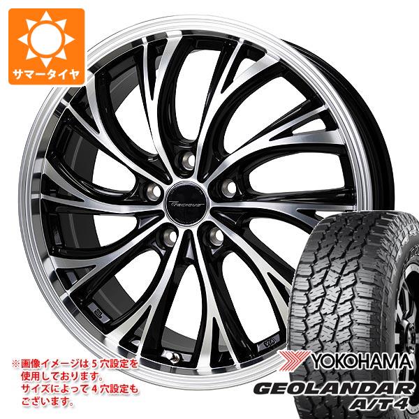 【タイヤ交換対象】2026年製 サマータイヤ 155/65R14 75H ヨコハマ ジオランダー A/T4 G018 ブラックレター G018A プレシャス HS-2 4.5-14 タイヤホイール4本セット|タイヤ1番
