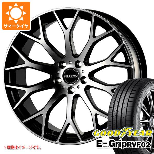【タイヤ交換対象】サマータイヤ 245/40R20 99W XL グッドイヤー エフィシエントグリップ RVF02 コスミック ヴェネルディ シャロン 8.5-20 タイヤホイール4本セット|タイヤ1番