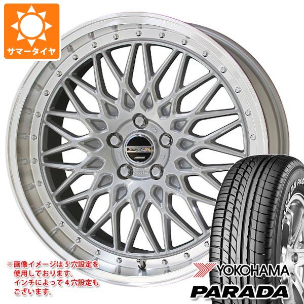 【タイヤ交換対象】ハイエース 200系用 2026年製 サマータイヤ ヨコハマ パラダ PA03 215/65R16C 109/107S ホワイトレター シュタイナー FTX 6.5-16 タイヤホイール4本セット