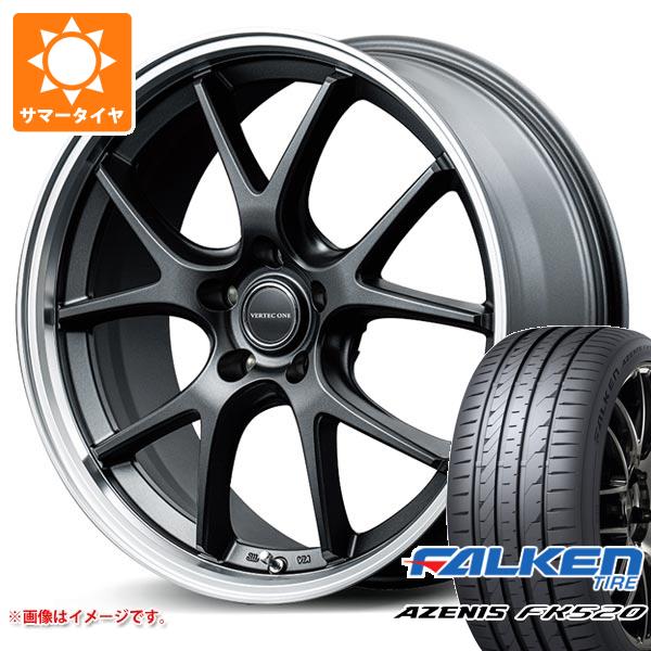 【タイヤ交換対象】サマータイヤ 245/45R19 102Y XL ファルケン アゼニス FK520L ヴァーテックワン エグゼ5 Vセレクション 8.0-19 タイヤホイール4本セット|タイヤ1番