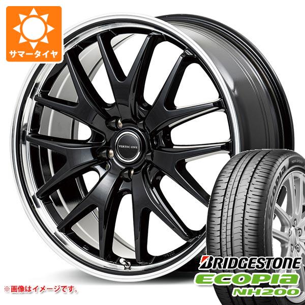 【タイヤ交換対象】サマータイヤ 195/50R16 84V ブリヂストン エコピア NH200 ヴァーテックワン エグゼ7 6.0-16 タイヤホイール4本セット|タイヤ1番