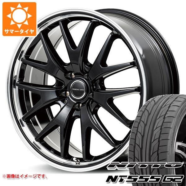 【タイヤ交換対象】サマータイヤ 245/35R20 95Y XL ニットー NT555 G2 ヴァーテックワン エグゼ7 8.5-20 タイヤホイール4本セット|タイヤ1番